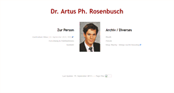 Desktop Screenshot of aphr.de